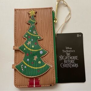 Loungefly Disney Nightmare Before Christmas Town Tree Large Cardholder Wallet